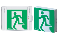 Đèn EXIT LED chỉ lối thoát nạn treo tường một mặt to KTC (KTel) Hàn quốc (KFI) Tân Viễn Cảnh